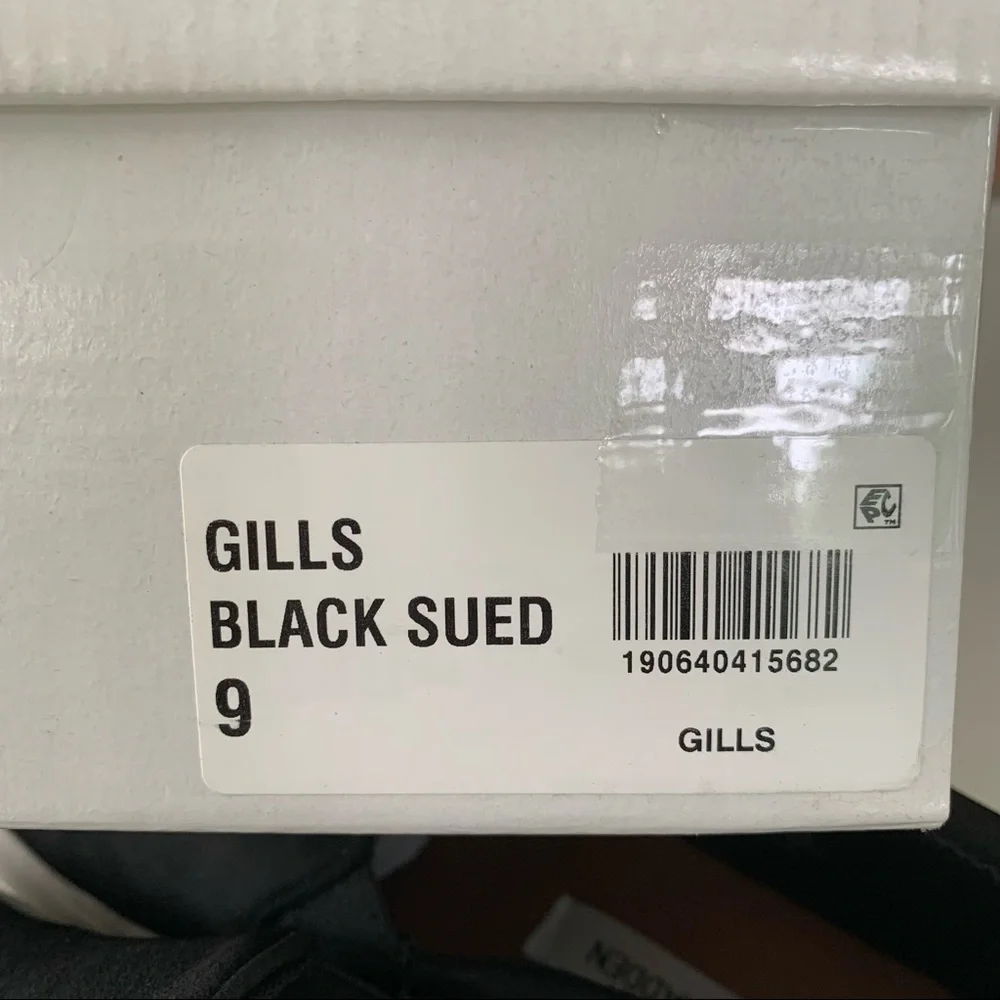 Steve Madden Gills black suede slip on flats women’s size US 9 M - Picture 8 of 8